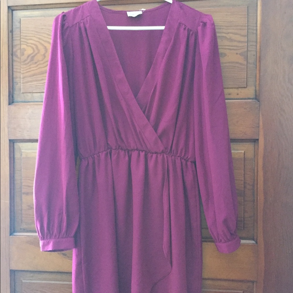 Purple dress